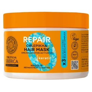 Natura Siberica Oblepikha Keratine-herstellend masker 300 ml