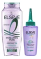 L'Oréal Paris Elseve Hyaluron Pure Shampoing Purifiant 72H 250 ml + Elseve Hyaluron Pure Sérum Purifiant Complexe Exfoliant 102 ml