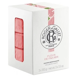 Roger & Gallet Fleur de Figuier 3 beruhigende Seifen, je 100 g