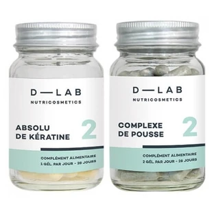 D-Lab NutricosmeticsCompléments Alimentaires Duo Nutrition Capillaire D-Lab Nutricosmetics 1 mois