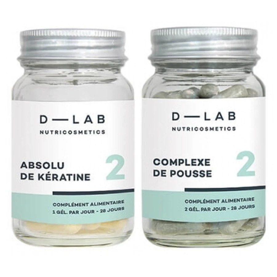 D-Lab NutricosmeticsCompléments Alimentaires Duo Nutrition Capillaire D-Lab Nutricosmetics 1 mois