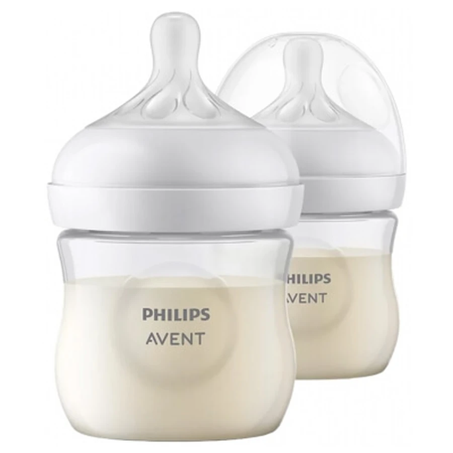 Avent Natural Response, 2 biberones de 125 ml, a partir de los 0 meses