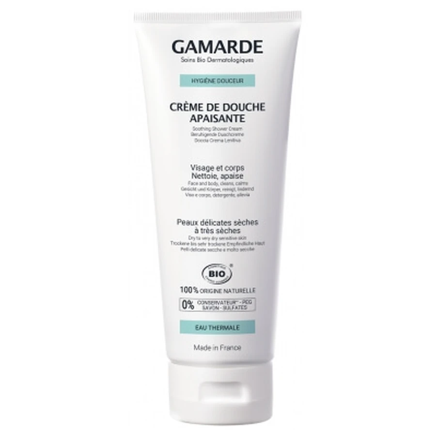 Gamarde Gentle Care Organic Soothing Shower Cream 200 ml