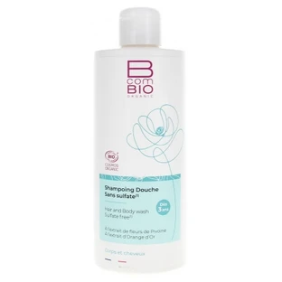 BcomBIO Bio-Shampoo und Duschgel ohne Sulfate, 500 ml