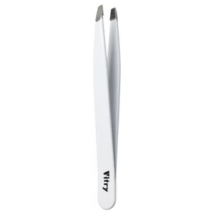 Vitry Professional Angled Stainless Steel Tweezers, Color, 9 cm