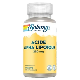 Solaray Ácido alfa-lipoico 250 mg, 60 cápsulas vegetarianas
