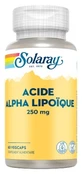 Solaray Ácido alfa-lipoico 250 mg, 60 cápsulas vegetarianas
