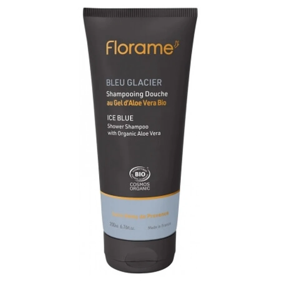 Florame Glacier Blue Organic Shampoo and Body Wash 200 ml