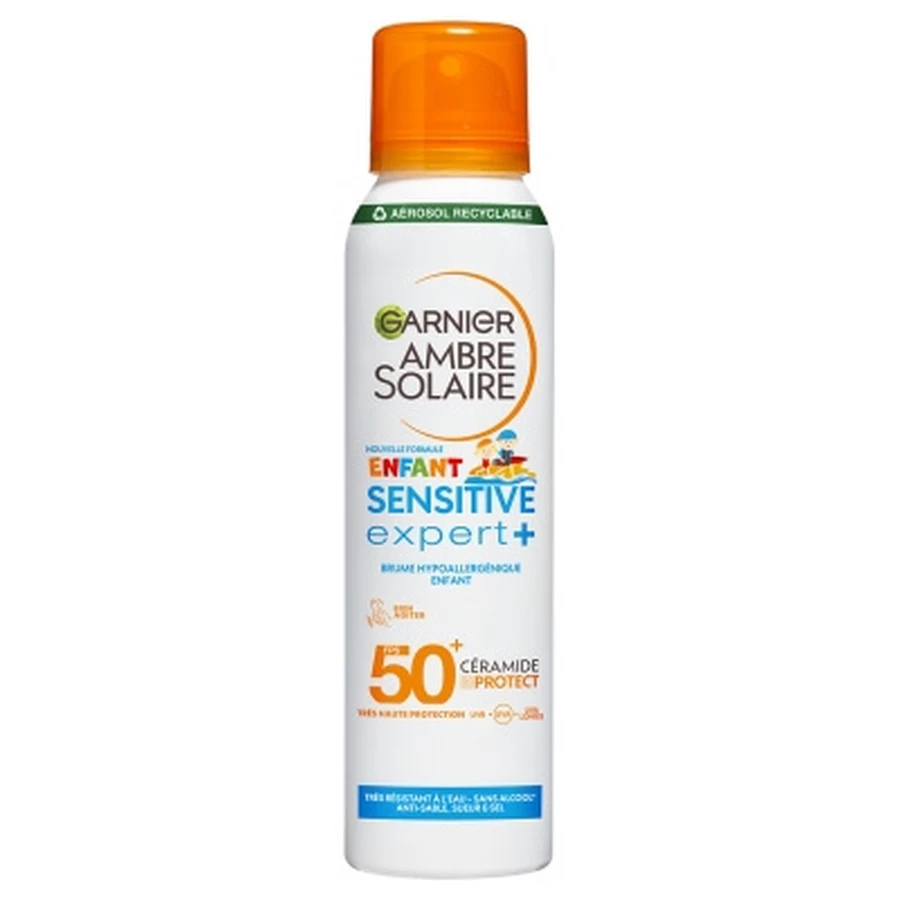 Garnier Ambre Solaire Kids Sensitive Expert+ Sonnenspray LSF 50+ 150 ml