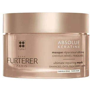 René Furterer Absolue Kératine Cure Renaissance Masque Réparateur Ultime Cheveux Abîmés Fragilisés 200 ml
