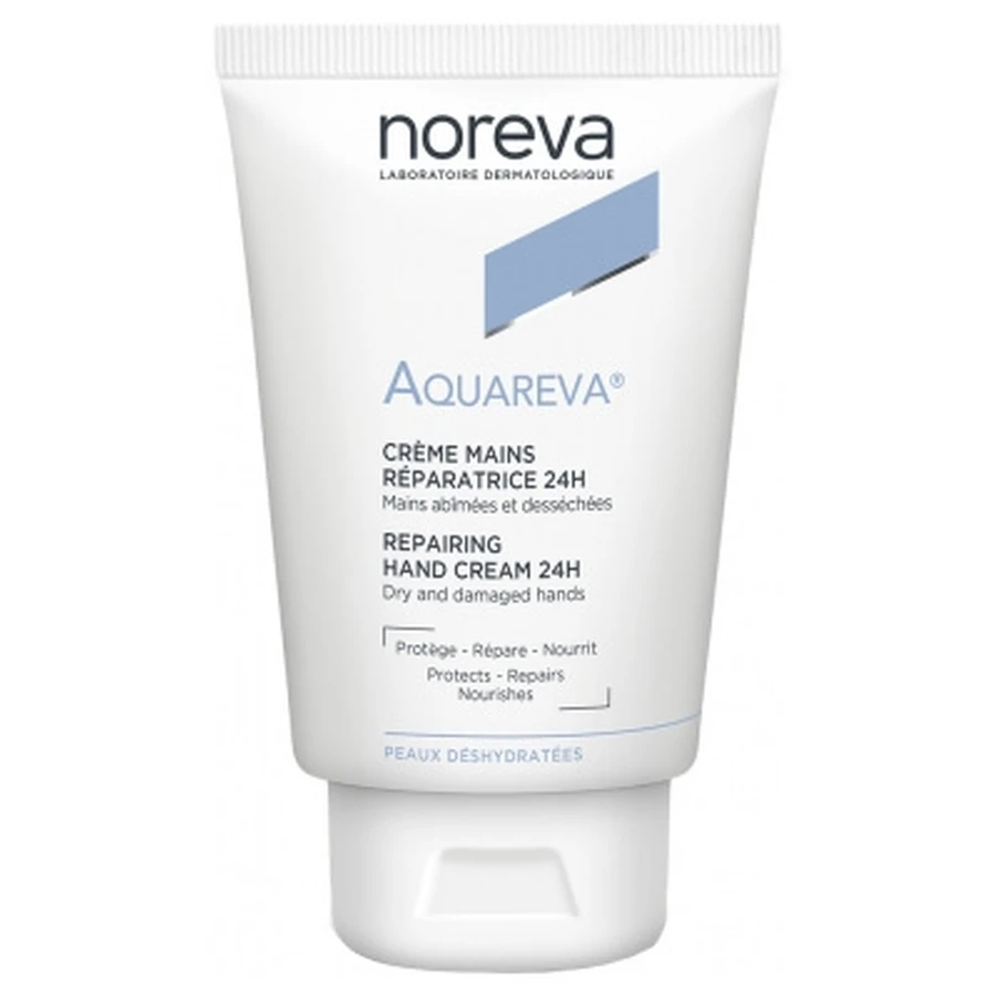 Noreva Aquareva 24-Hour Repairing Hand Cream, 50 ml