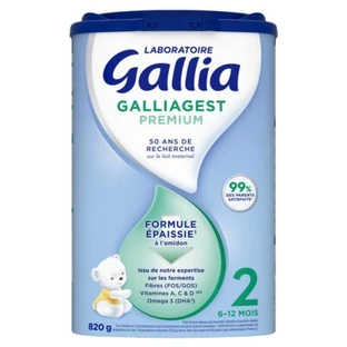 Gallia Galliagest Premium 2ème Âge 6-12 Mois 820 g
