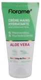 Crema hidratante de manos con aloe vera ecológico de Florame, 50 ml