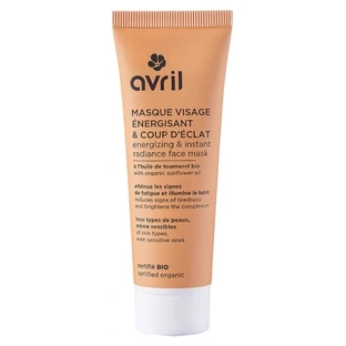 Avril Masque Visage Énergisant & Coup d'Éclat Bio 50 ml
