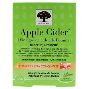 New Nordic Apple Cider 120 Comprimés
