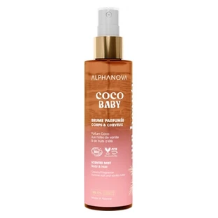 Alphanova Sun Beauty Biologische Coco Baby geparfumeerde lichaams- en haarmist 100 ml