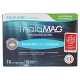 IPRAD Laboratories Thalamag Marine Magnesium zur Linderung von Müdigkeit, 15 Tabletten