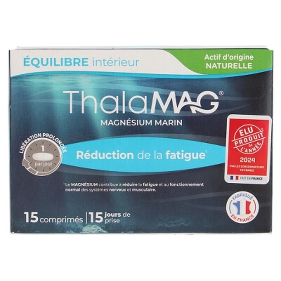 IPRAD Laboratories Thalamag Marine Magnesium tegen vermoeidheid, 15 tabletten