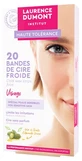 Laurence Dumont Institut Haute Tolérance Cold Wax Strips for the Face, 20 Strips