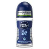Nivea Cool Kick 72-uurs anti-transpirant deodorant roll-on, 50 ml