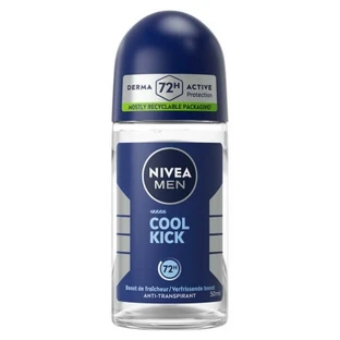 Nivea Cool Kick 72-Stunden-Antitranspirant-Deodorant als Roll-on, 50 ml