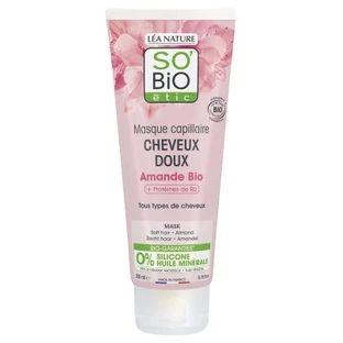 Mascarilla capilar ecológica «SO BIO étic» de Léa Nature para un cabello suave, 200 ml