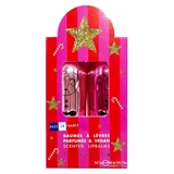 Inuwet Duo Deluxe Metal Scented Lip Balm Stars Sorbet Raspberry & Candy Apple 2 x 3.5 g