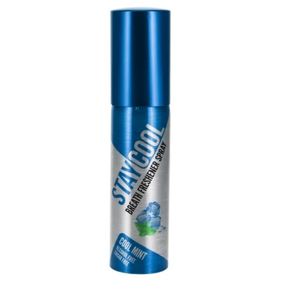 Stay Cool mondverfrissingsspray met groene munt, 20 ml