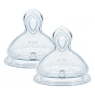 NUK First Choice 2 Tétines Perçage XL 6 Mois et +