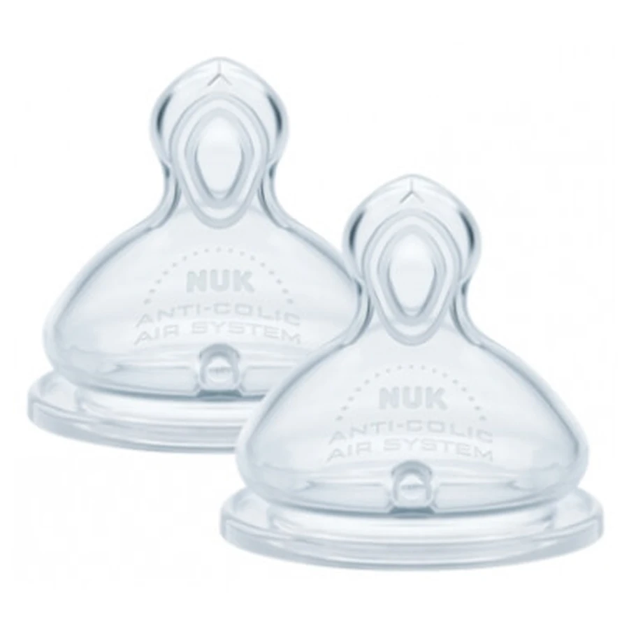 NUK First Choice 2 Tétines Perçage XL 6 Mois et +