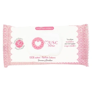 Musc Intime Sakura Intimpflegetücher, 30 Tücher