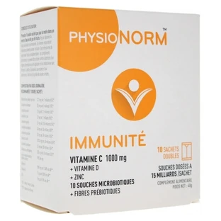 Laboratoire Immubio Physionorm Immunité 10 Sachets Doubles