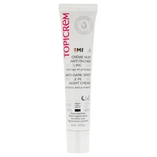 Topicrem MELA Anti-Dark Spot Night Cream with Gentle Exfoliation, 40 ml