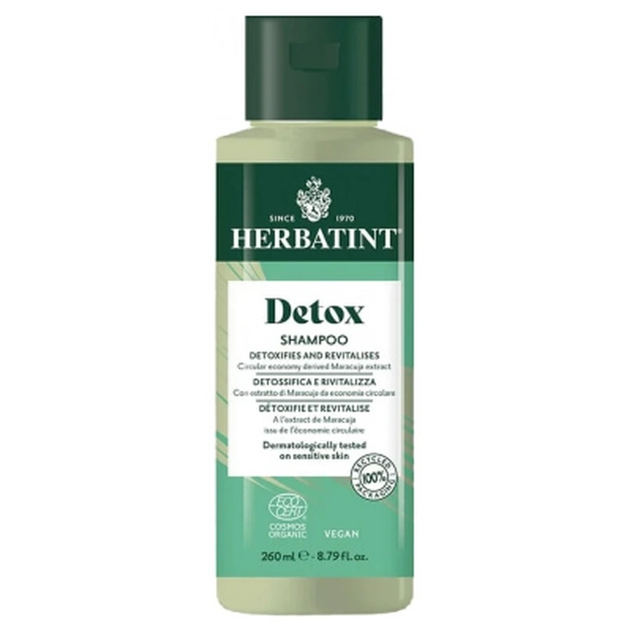Champú orgánico Herbatint Detox, 260 ml