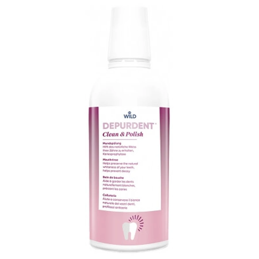 Wild Depurdent Clean & Polish Mouthwash 500 ml