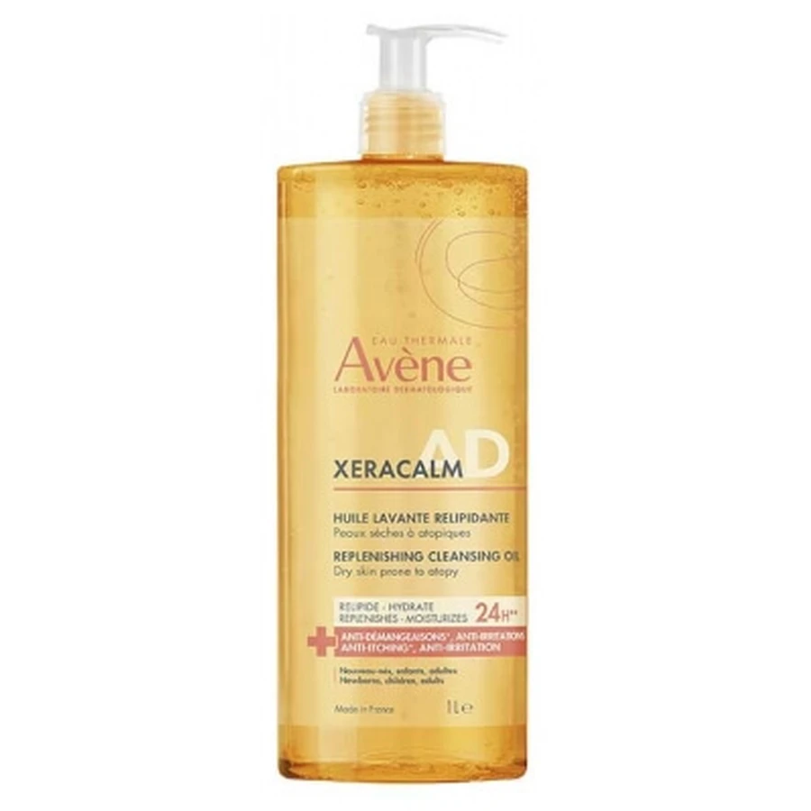 Aceite limpiador restaurador de lípidos Avène XeraCalm AD, 1 L