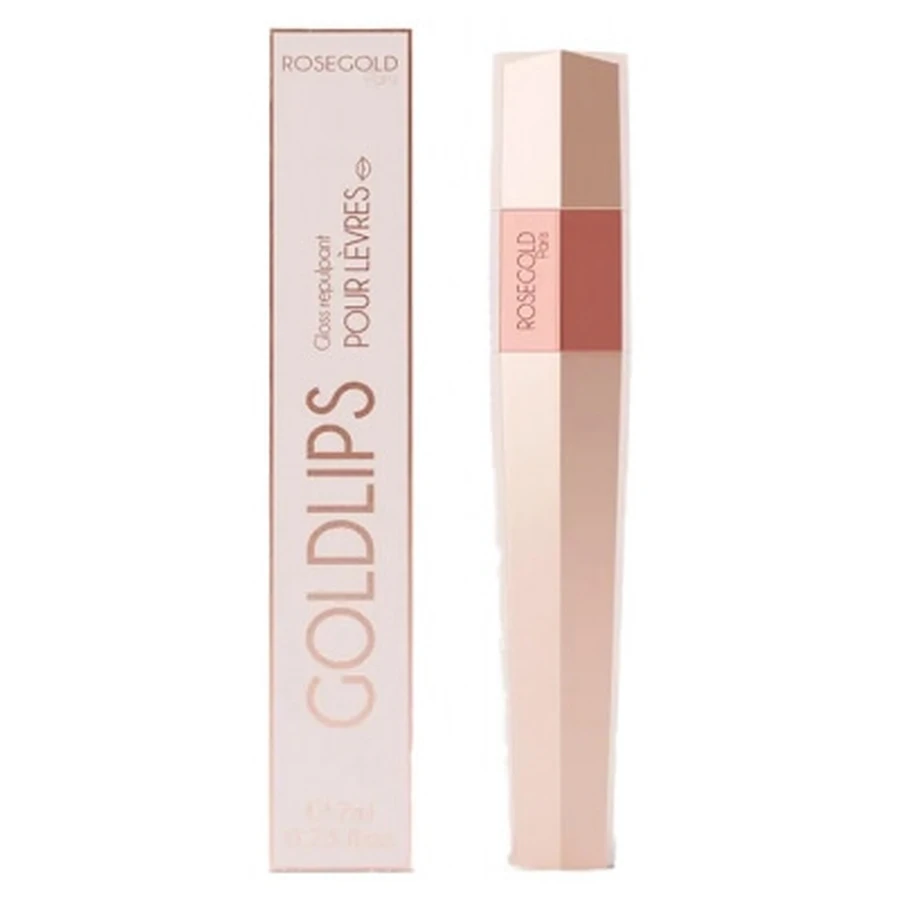 Brillo de labios voluminizador ROSEGOLD Paris, 7 ml