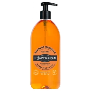 Le Comptoir du Bain Marseille Soap, Mandarin-Sage, 1 L