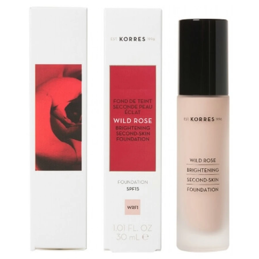 Korres Wild Rose Foundation SPF 15, 30 ml