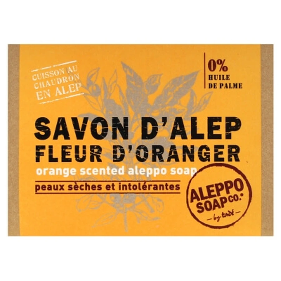 Tadé Aleppo Soap with Orange Blossom, 100 g