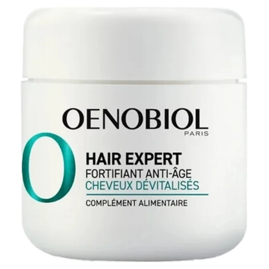 Oenobiol Hair Expert Strengthening Anti-Aging Formula for Devitalized Hair, 30 Capsules