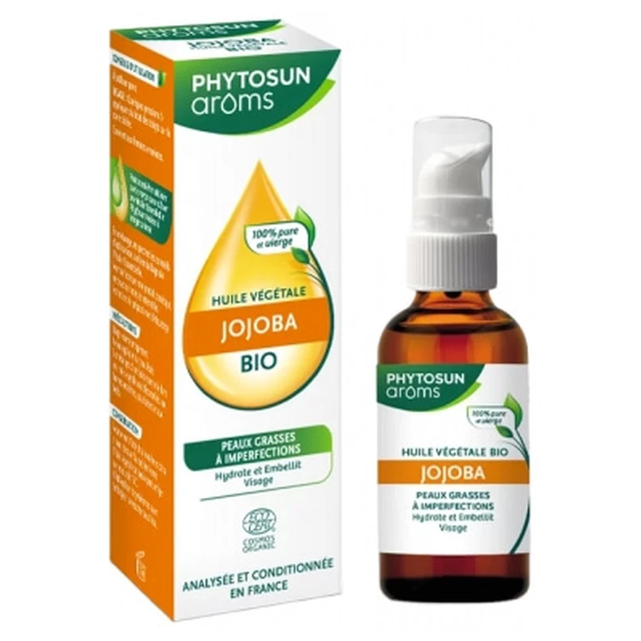 Phytosun Arôms Biologische Jojoba-plantaardige olie 50 ml