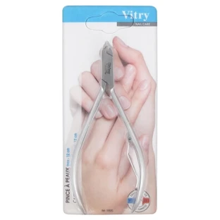 Vitry roestvrijstalen huidpincet, 12 cm