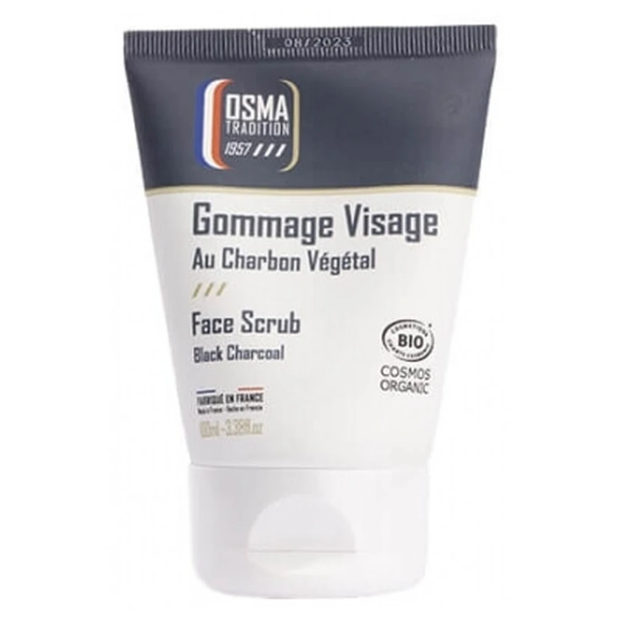 Exfoliante facial orgánico a base de carbón vegetal «Osma Tradition» de Osma