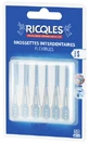Ricqlès 30 cepillos interdentales flexibles