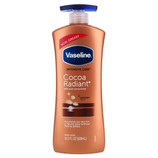 Vaseline Cocoa Radiant Crème pour le Corps 600 ml