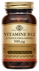Solgar Vitamin B12 500 mcg, 50 Vegetarian Capsules