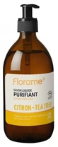 Florame Organic Lemon and Tea Tree Purifying Liquid Soap, 500 ml