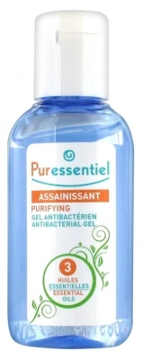 Puressentiel Antibacterial Gel with 3 Essential Oils, 25 ml