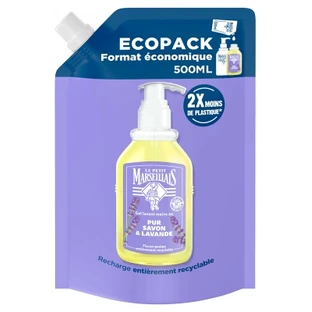 Le Petit Marseillais Naturseife & Lavendel-Handwaschmittel, Öko-Nachfüllpackung, 500 ml